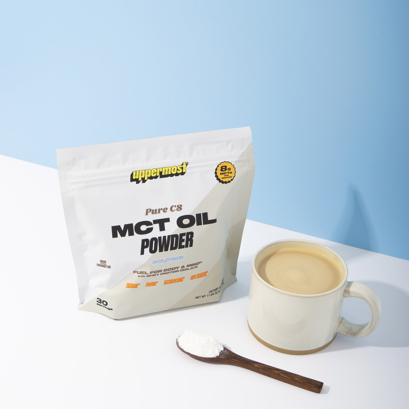 C8 MCT OIL POWDER KETO COFFEE CREAMER
