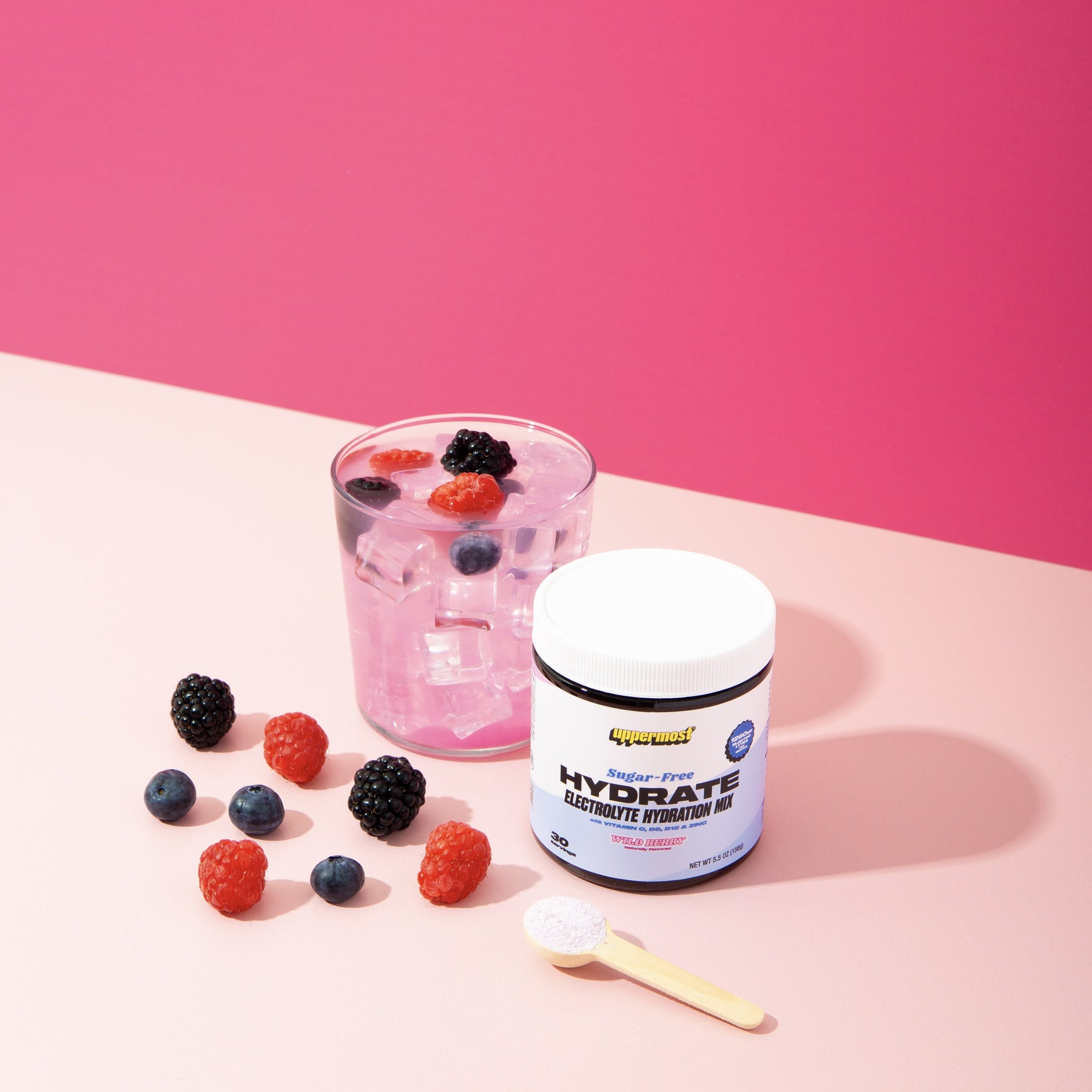 Hydrate Sugar Free Electrolyte Powder Hydration Drink Mix