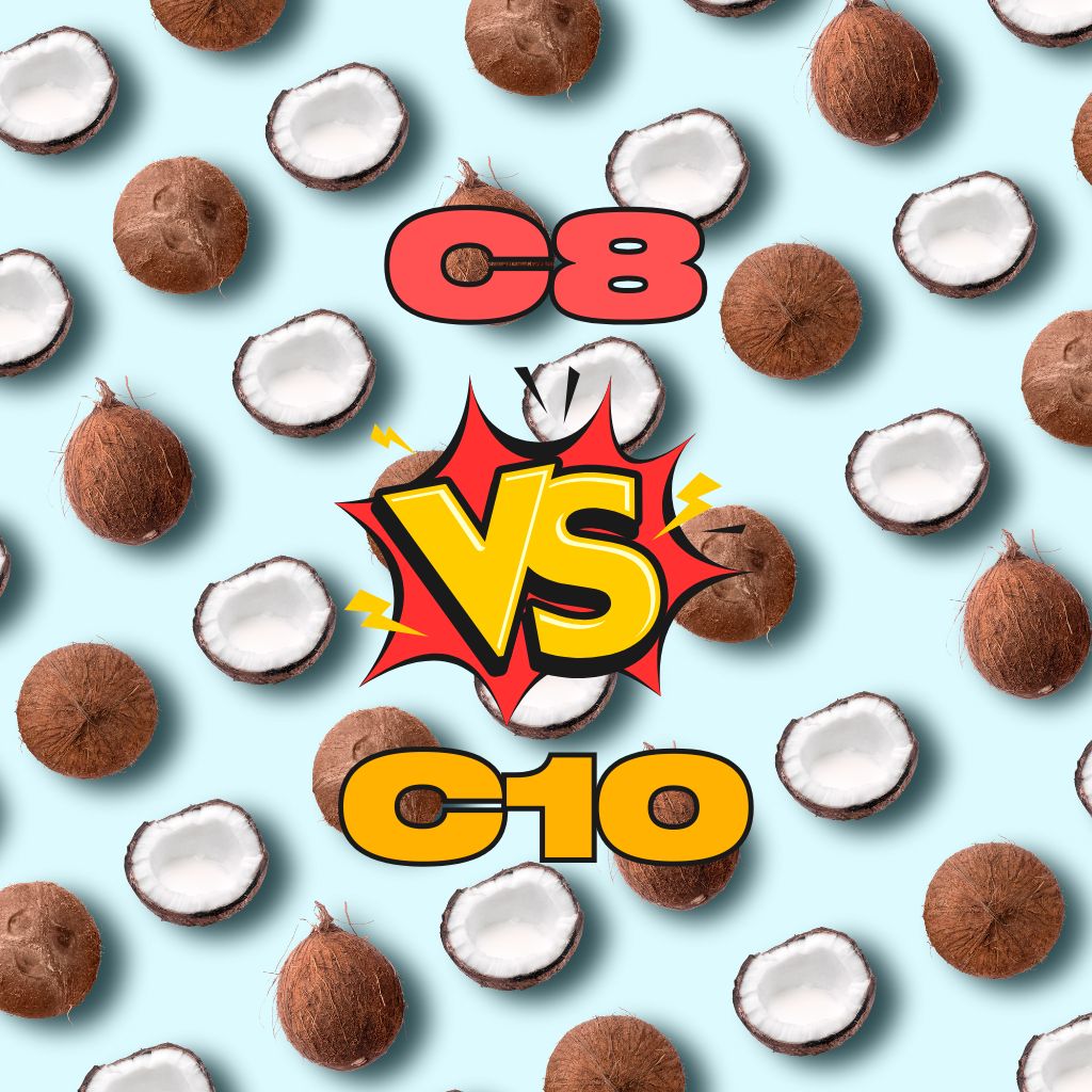 Caprylic Acid (C8) vs Capric Acid (C10)