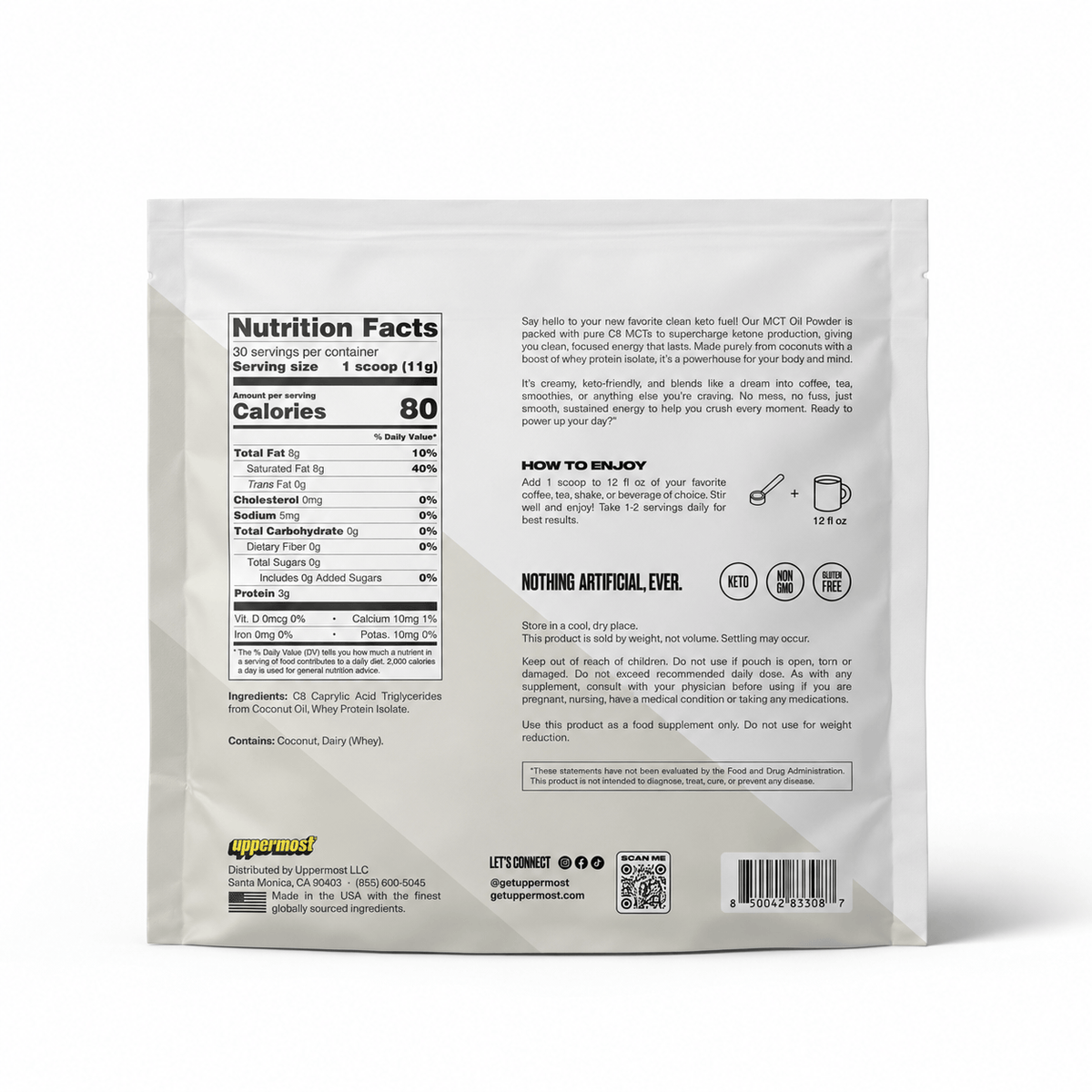 c8 mct oil powder coconut oil